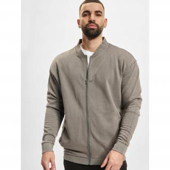 Urban Classics Muški Washed Sweat Bomber Jakna - Tamna Sjena (L)
