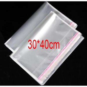 Sac Plastique Transparent OPP Scellant – Ensemble de 100 Sacs pour Fêtes