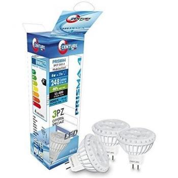 Centuria Tris LED Spot 4W GU5.3 248Lm Luce Calda