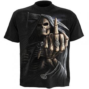 BONE FINGER - T-Shirt Black