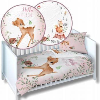 Parure de lit bébé 100x135 Princes Chat Coton