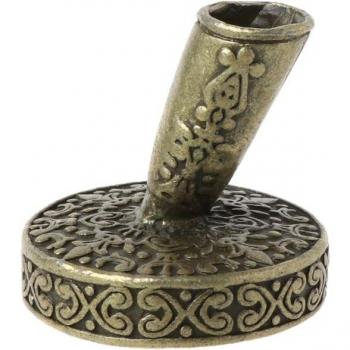 Antique Style Metal Quill Pen Holder