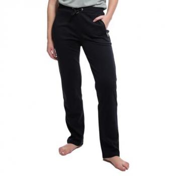 Hajo Sportliche Damen Jogginghose Schwarz