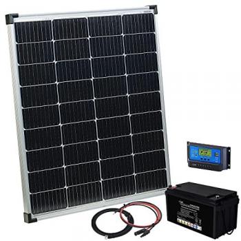 Pack solaire monocristallin 110 W avec batterie