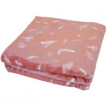 Copriletto Domiva Corallo 100x150 cm