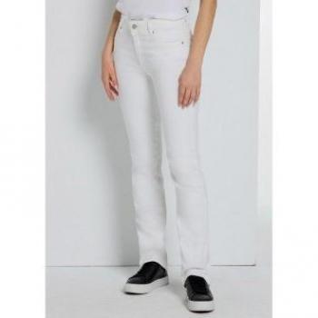 Pantaloni Lois Jeans Vita Bassa Straight Fit Bianchi 31