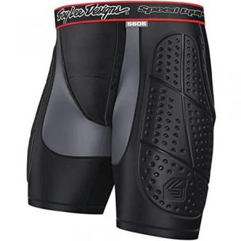 Pantalones Cortos de Protección Unisex Troy Lee LPS5605 MY16 - Negro