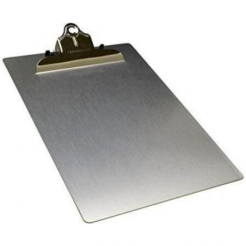 Läufer Klemmbrett, aus Aluminium, DIN A4, Butterfly Klemme