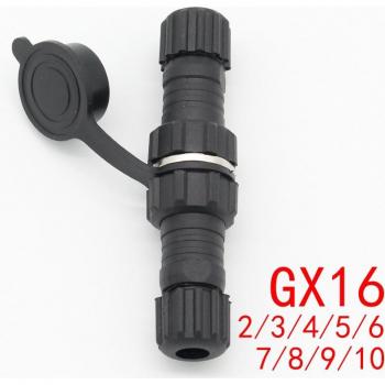 1PCS GX16 Waterproof Aviation Plug Connector - 3 Pin Sensor Encoder Welded Socket