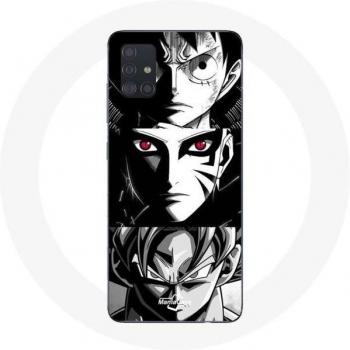 Samsung Galaxy A51 Case - Dragon Ball Z - Goku, Naruto, Luffy - Anime Design
