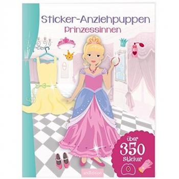 arsEdition Sticker-Anziehpuppen - Prinzessinnen