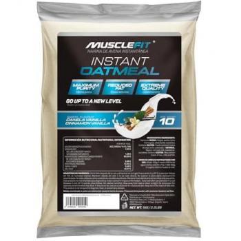 MuscleFit Aveia em Pó Sabor Baunilha e Canela 1kg