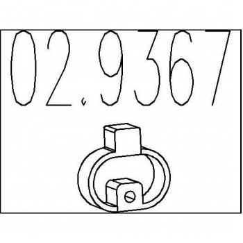 Silenzatore per Paracolpo MTS 02.9367