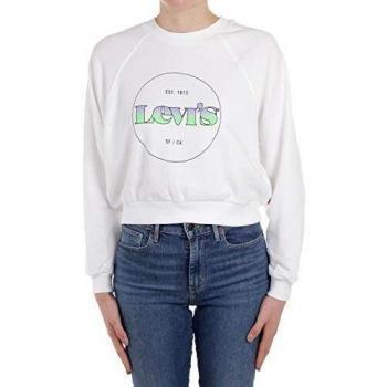 Classic Levi’s White Sweatshirt