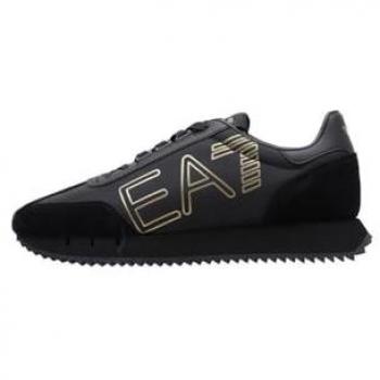 Sneaker Emporio Armani Side Logo Negro