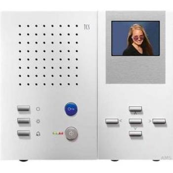 TCS Indoor Video Intercom Station with Hands-Free Communication and Comfort Keypad, White, Model IMM2300-0140