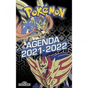 Pokémon - Agenda 2021-2022 (couverture noire)