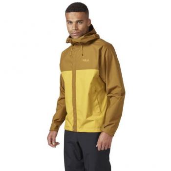 Giacca Trekking Impermeabile Eco Rab - Uomo - XL - Marrone