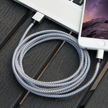 Aluminum Charger for Apple iPhone 8/7/7 Plus/6S/6S Plus/6/6 Plus/5/5S/5C/SE/Air/Mini, iPod