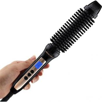 Lescolton LCD Hair Straightener and Curler Comb