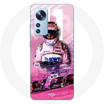 Coque Xiaomi Mi 12 / 12X Sergio Pérez Pilote de F1 Rose