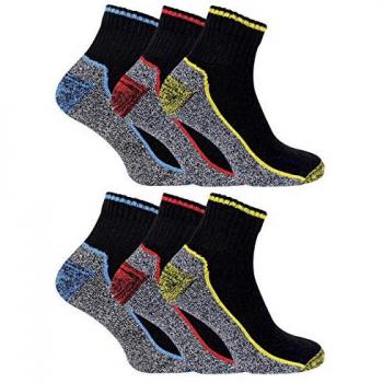 Sock Snob Kurze Bambus Arbeitssocken für Männer EU 39 - 45