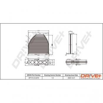 Innenraumluftfilter Dr!ve+ DP1110.12.0272