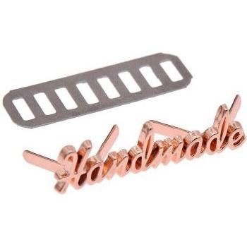 Étiquettes métalliques personnalisées – 10 pièces