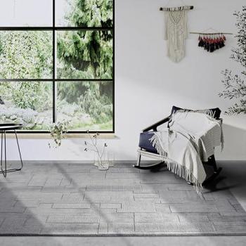 Villeroy & Boch Wilhelmine Wollteppich, rechteckig, 170 x 120 cm, handgewebt, Wolle, Natur, Wohnzimmer, Boho