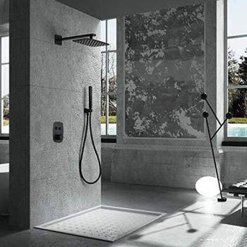Douche encastrée thermostatique HIDRA noir mat