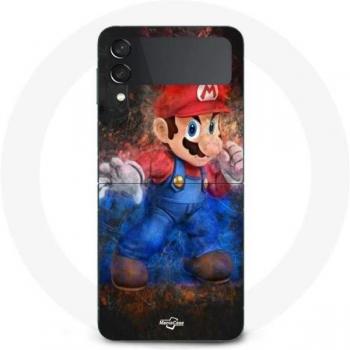 Galaxy Z Flip4 Mario Bros Protective Cover – Classic Mushroom Kingdom Design