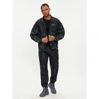 Tuta Jogging Uomo EA7 Emporio Armani Regular Fit Nera Art 3DPV03 PNP6Z 1200