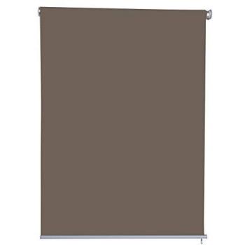 Jet-Line Seitenarmmarkise Sichtschutzrollo 1.0x2.3m braun Vertikalmarkise
