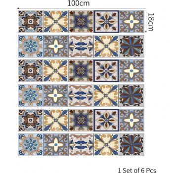 Marche Décor PVC Étanche – Pack 6 pièces FYSWPJANG