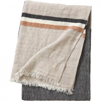 Boss Home Striped Linen Blanket