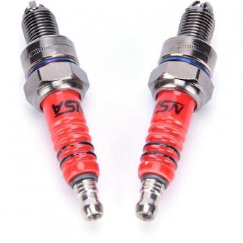 High Performance 3-Electrode Spark Plug for GY6 Motorcycle