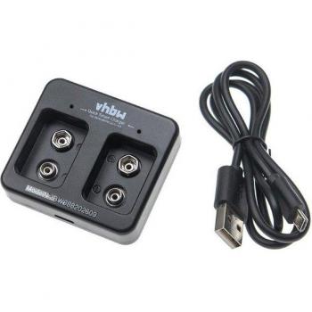 PowerPack VHBW 2×Compatibile Pile Ricaricabili 9V