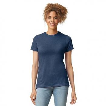 Gildan Softstyle CVC T-Shirt für Damen in Grün (S)