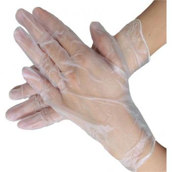 100 Stück Einweg PVC Handschuhe für Obst und Gemüse