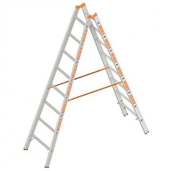 Escalera profesional de tijera de 8 peldaños por lado - topic 1039