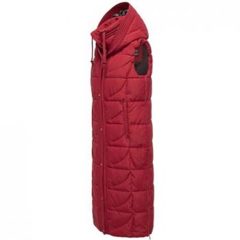 Steppweste NAVAHOO Brezelchen Gr. XS (34), rot (dunkelrot)