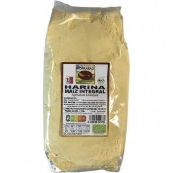 Harina de Maiz Integral Sin Gluten Bio 1kg Prasad