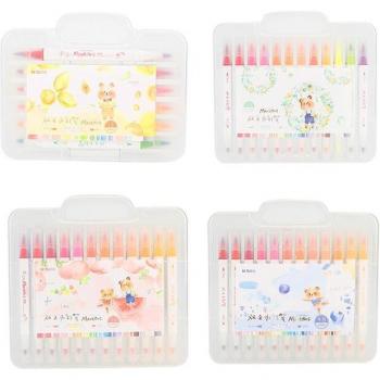 Stylos aquarelle à double extrémité pour enfants