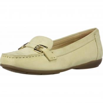 Geox D Annytah Moc A, Mocasines para Mujer, Verde (Lt Taupe), 41 EU
