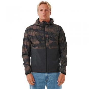 Rip Curl Anti Series Elite Water-Resistant Jacket - Green Camo - Size M