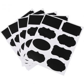 5 sheet 40pcs Kitchen Jar Labels