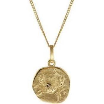 Trendor 15022-07 Kinder-Halskette mit Sternzeichen Krebs 333/8K Gold