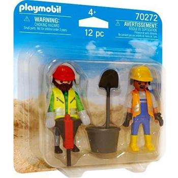 Playmobil Figure - Duopack Construction Workers