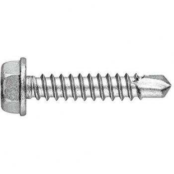 Vite Autoperforante 6,3 mm x 25 mm Atlantis C3‑H Inox Bimetallo Testa Esagonale – Pacchetto 500 pezzi