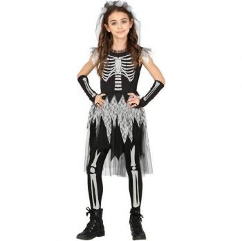 Disfraz Infantil Chica Calavera Guirca